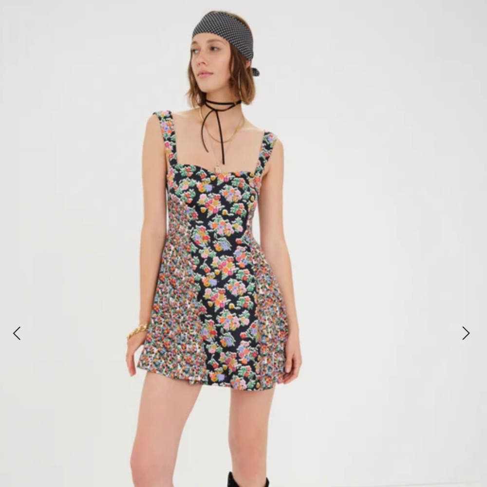 For Love & Lemons Brooks Mini Dress